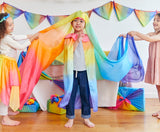 Sarah's Silks Rainbow Cape