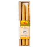 Dipam Taper Candles 9.8 x 0.9 inches - pair (beeswax or ivory)