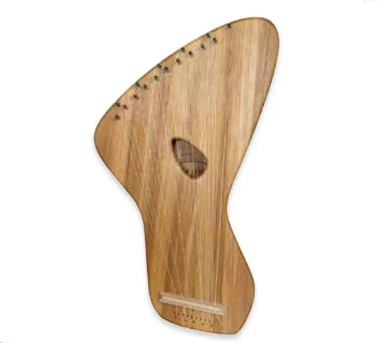 Choroi Bordun 16-String Lyre - Elm Wood - matt