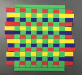 Folding Strips Cardstock 500 strips 160gsm - 10 Assorted Colors