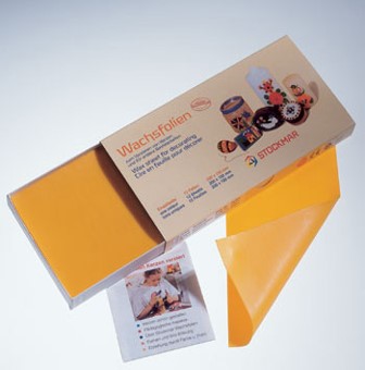 Stockmar Decorating Waxes - 12 sheets per color (discontinued packaging)