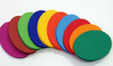 Folding Paper Oval - 250 Sheets - 140 g - 10 Assorted Colors (small or large)