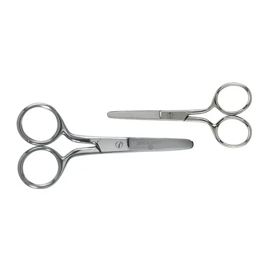 Scissors Metal Round Tip Kindergarten Scissors 4" - left-handed