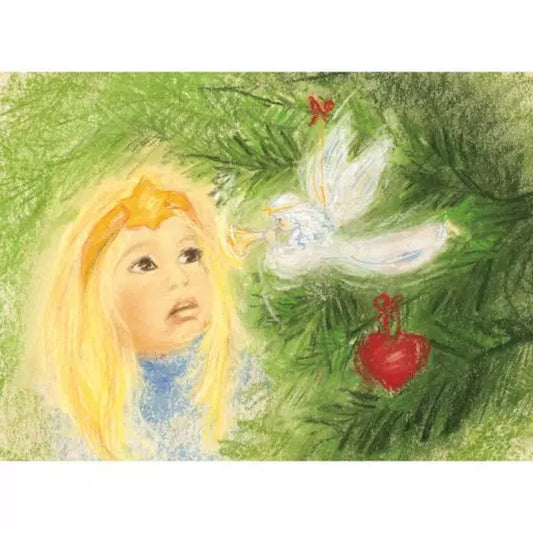 Marjan van Zeyl Postcards - Christmas Tree Angel