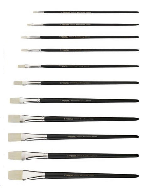 Flat Synthetic Paint Brushes
